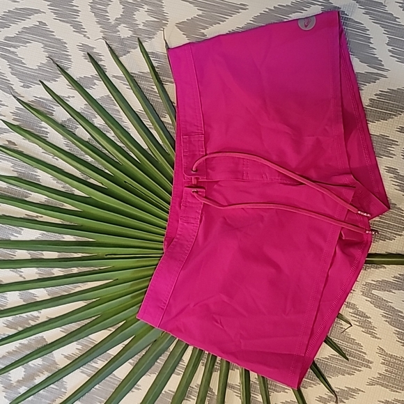 Roxy Shorts Hot Pink Roxy Swim Shorts Sz L Poshmark